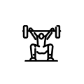 Fitness studio icon