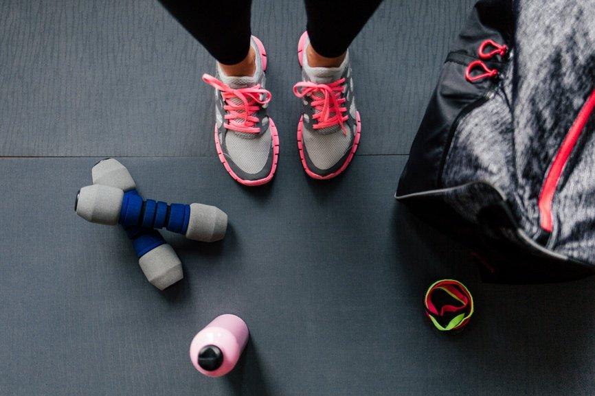 Athletics in the gym