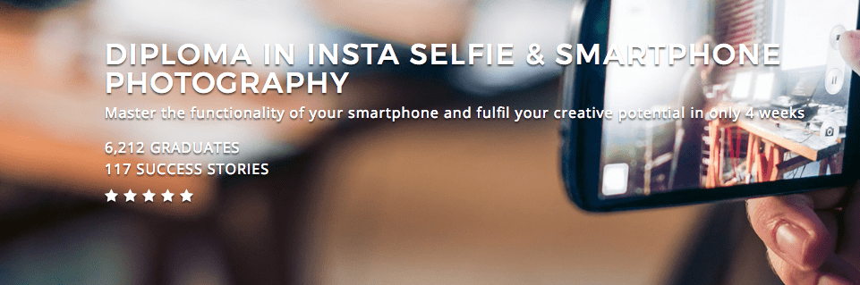 Diploma in Insta Selfie and Smartphone Photography