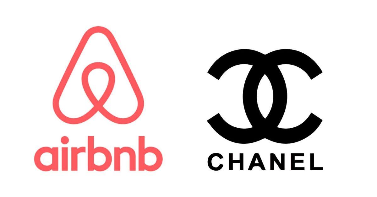 airbnb and chanel logo