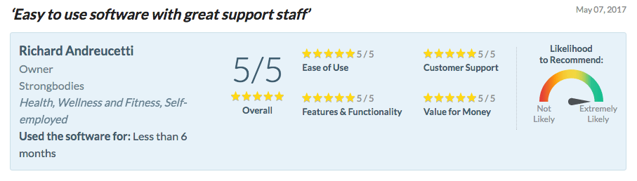 Glofox Gym Software Reviews