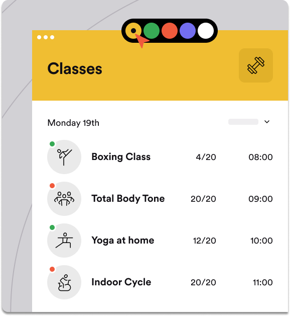 Website-Schedule-Integration