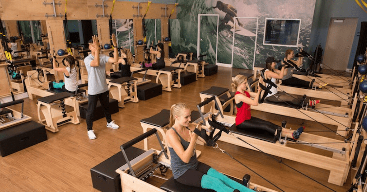 club pilates reformer class 