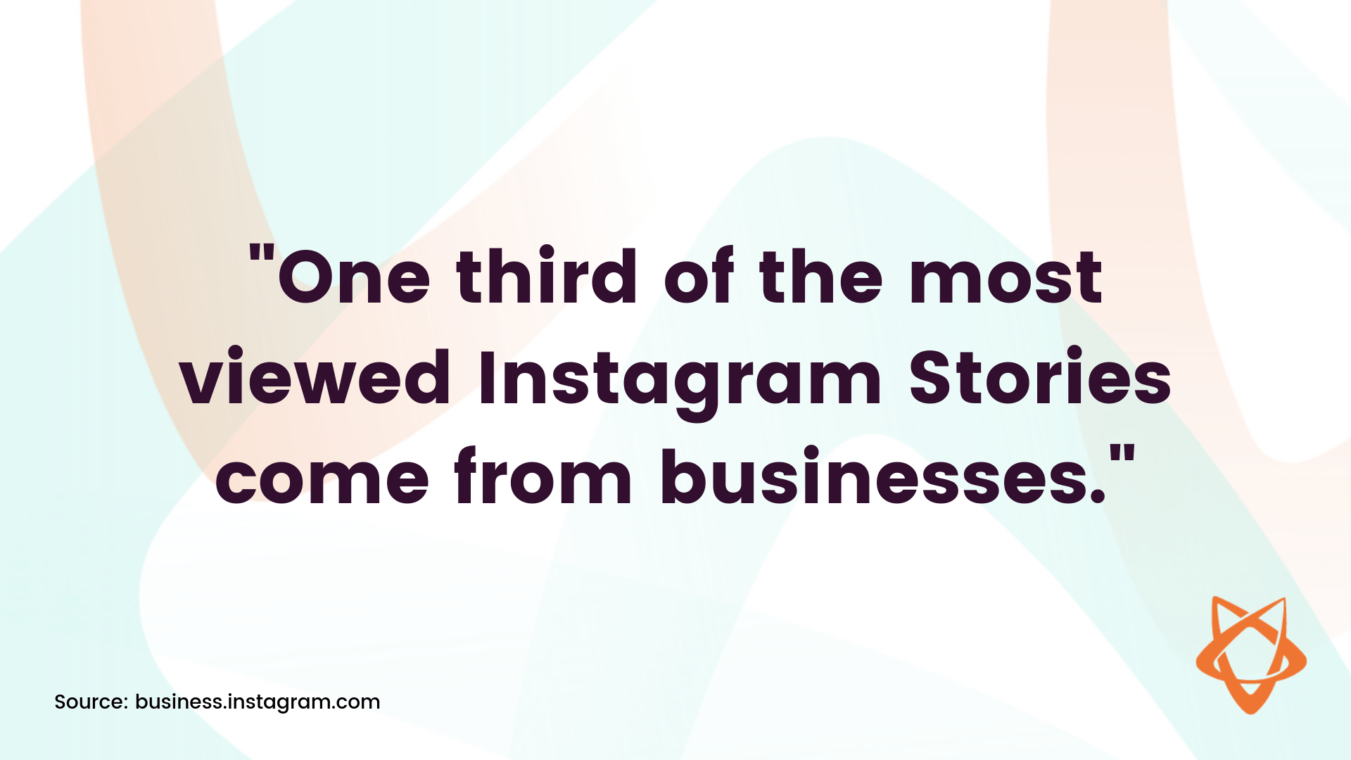 graph giving an instagram stat