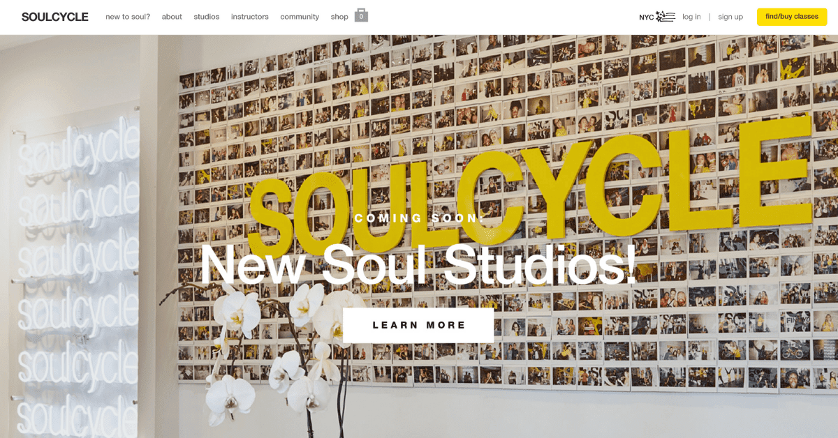 soulcycle website