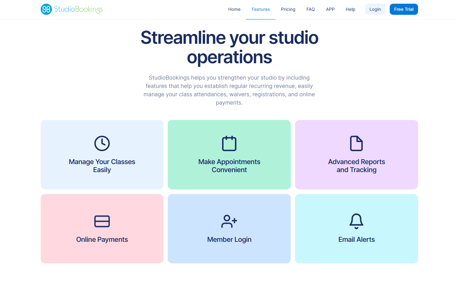 StudioBookings