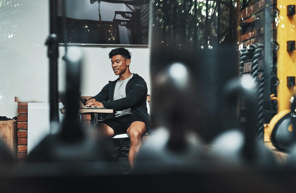 He's running this gym pretty well