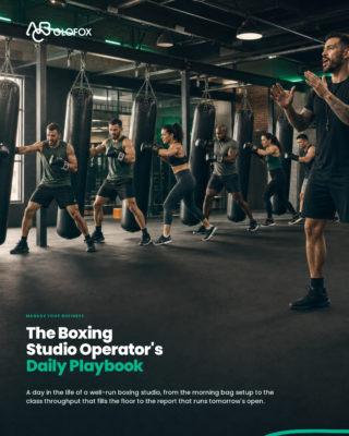 Cover ebook - The Boxing Studio Operator's Daily Playbook